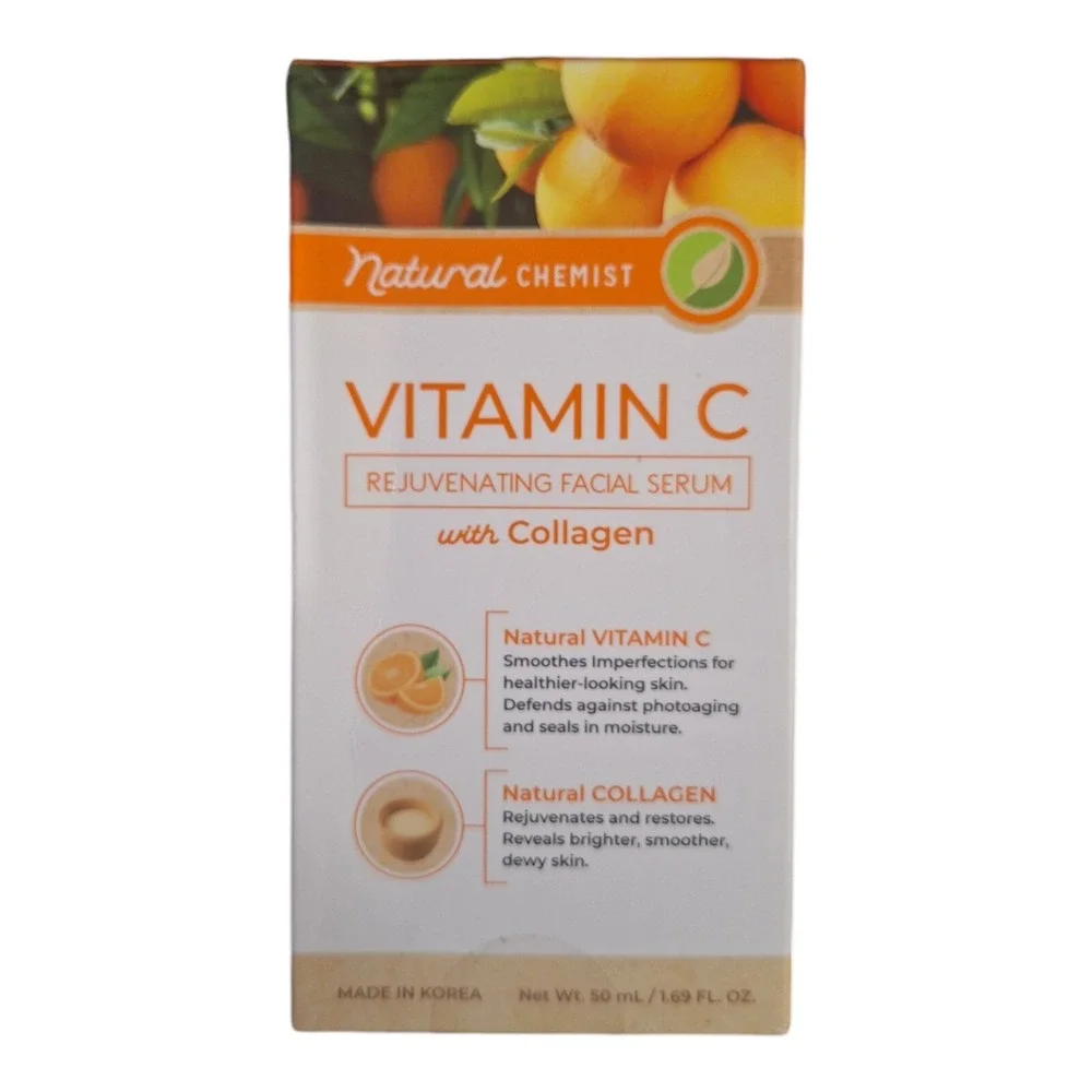 Natural‎ Chemist Vitamin C Rejuvenating Facial Serum W/Collagen 1.69 fl oz,50 ML